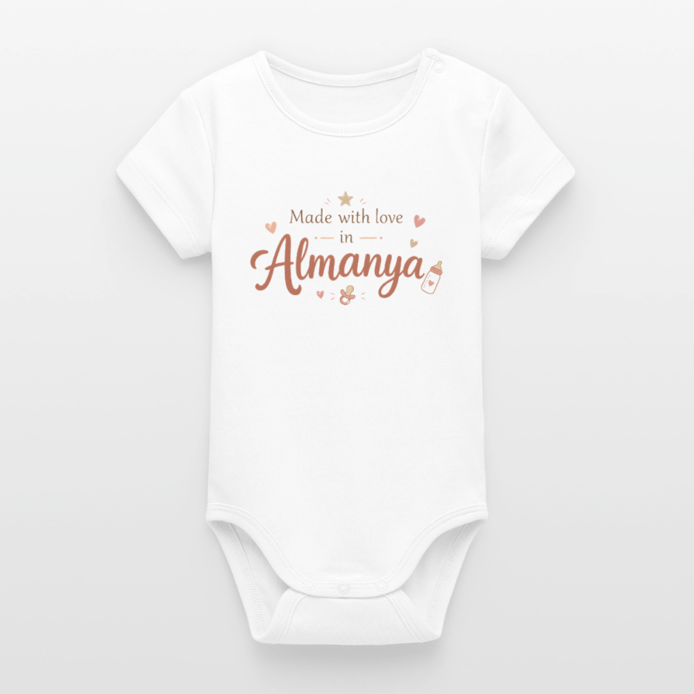 Made in Almanya - Babybody - white