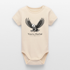 Organic Short Sleeve Baby Bodysuit by Stanley/Stella - soft Ecru