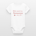 Bitte zuerst zu Anneanne - Babybody - white