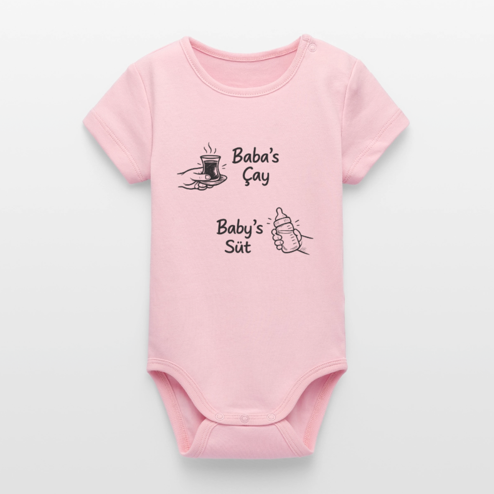 Baba´s Cay, Baby´s Süt - Kurzarmbody - cotton pink
