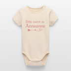 Bitte zuerst zu Anneanne - Babybody - soft Ecru