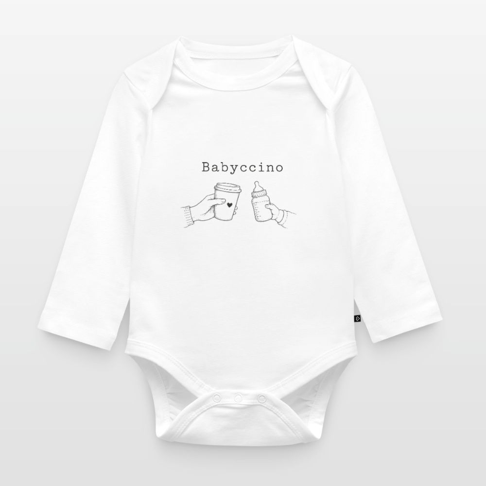 Babyccino -Langarmbody - white