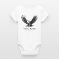 Organic Short Sleeve Baby Bodysuit by Stanley/Stella - white