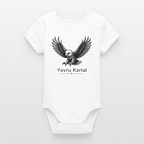 Organic Short Sleeve Baby Bodysuit by Stanley/Stella - white
