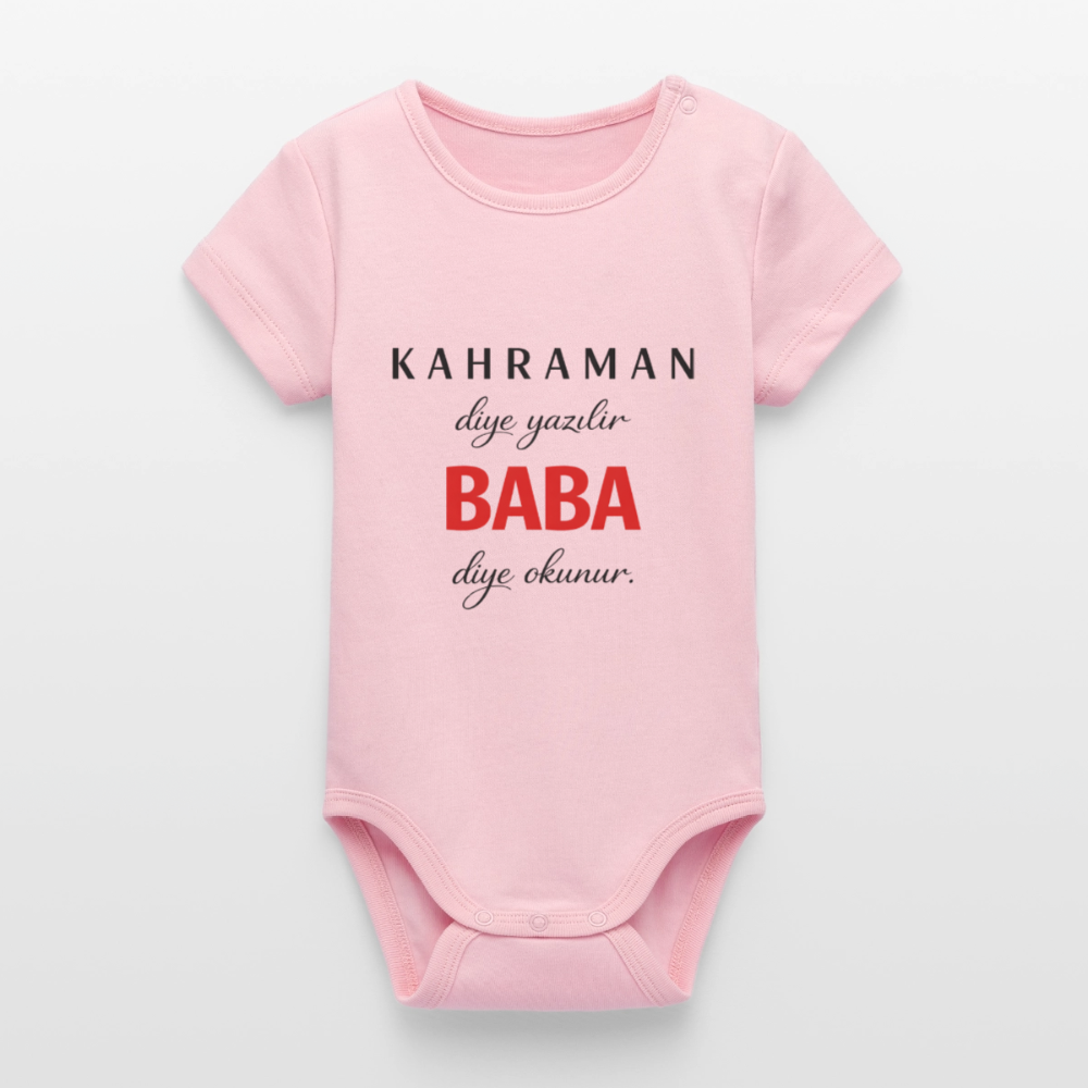 Kahraman Baba - Kurzarmbody - cotton pink