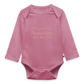 Bitte zuerst zu Anneanne - Langarmbody - mauve