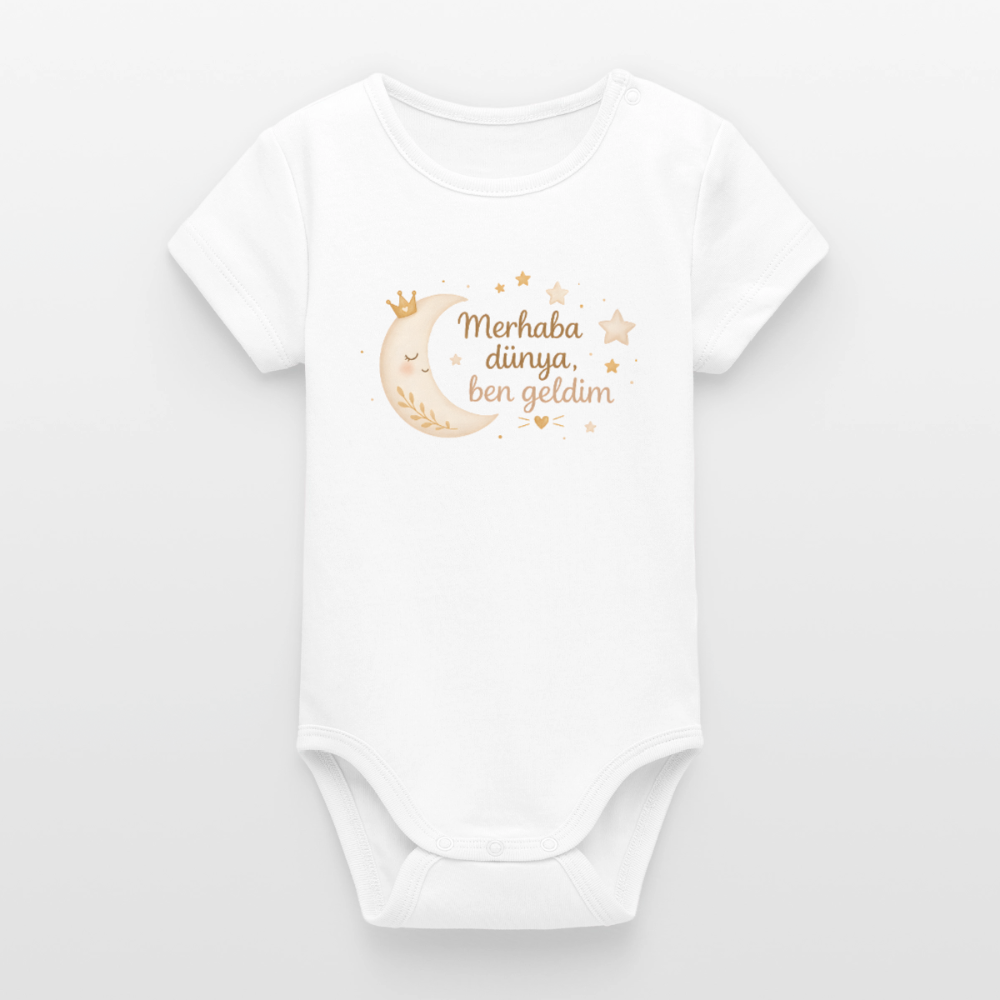 Merhaba Dünya - Babybody - white