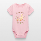 Annem nereye, ben oraya - Kurzarmbody - cotton pink
