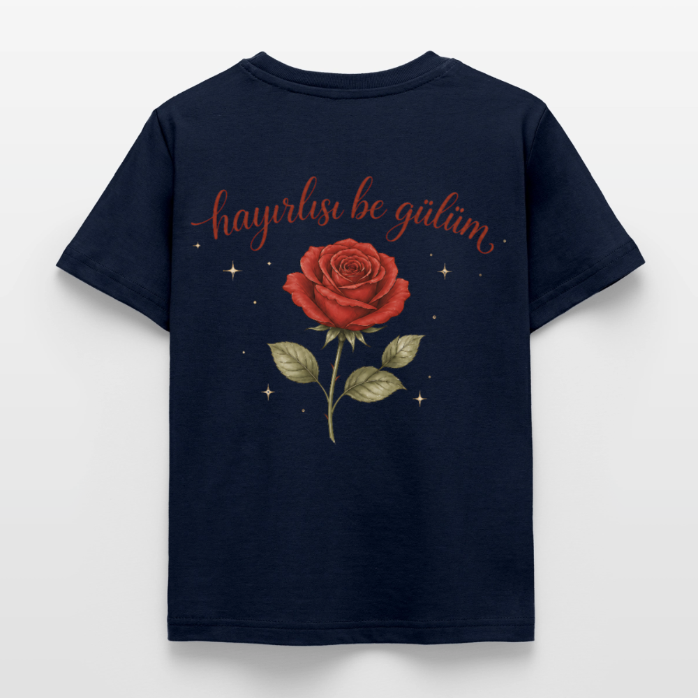 Hayirlisi be gülüm - T-Shirt - navy