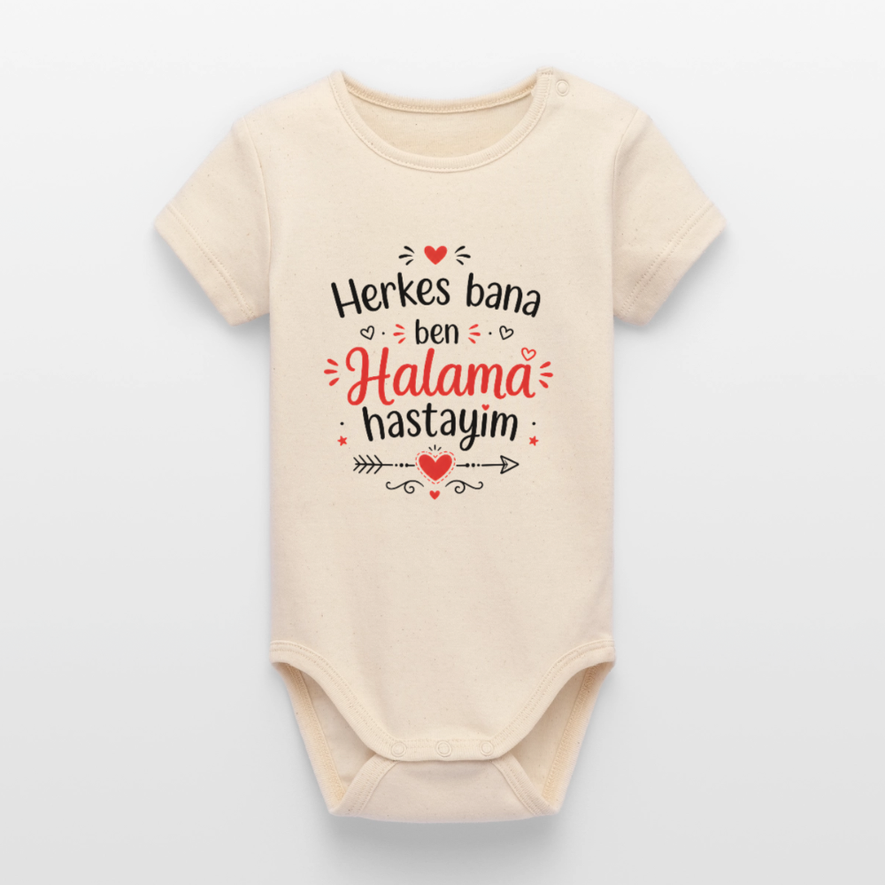 Herkes bana, ben Halama hastayim - soft Ecru