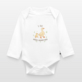 I go, where Mommy goes - Langarmbody - white