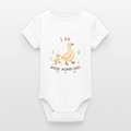 I go, where Mommy goes - Kurzarmbody - white