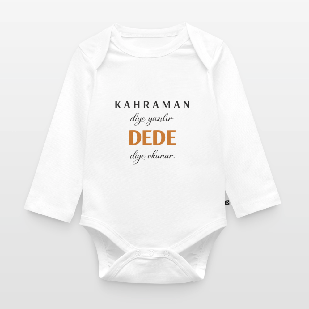 Kahraman Dede - Langarmbody - white