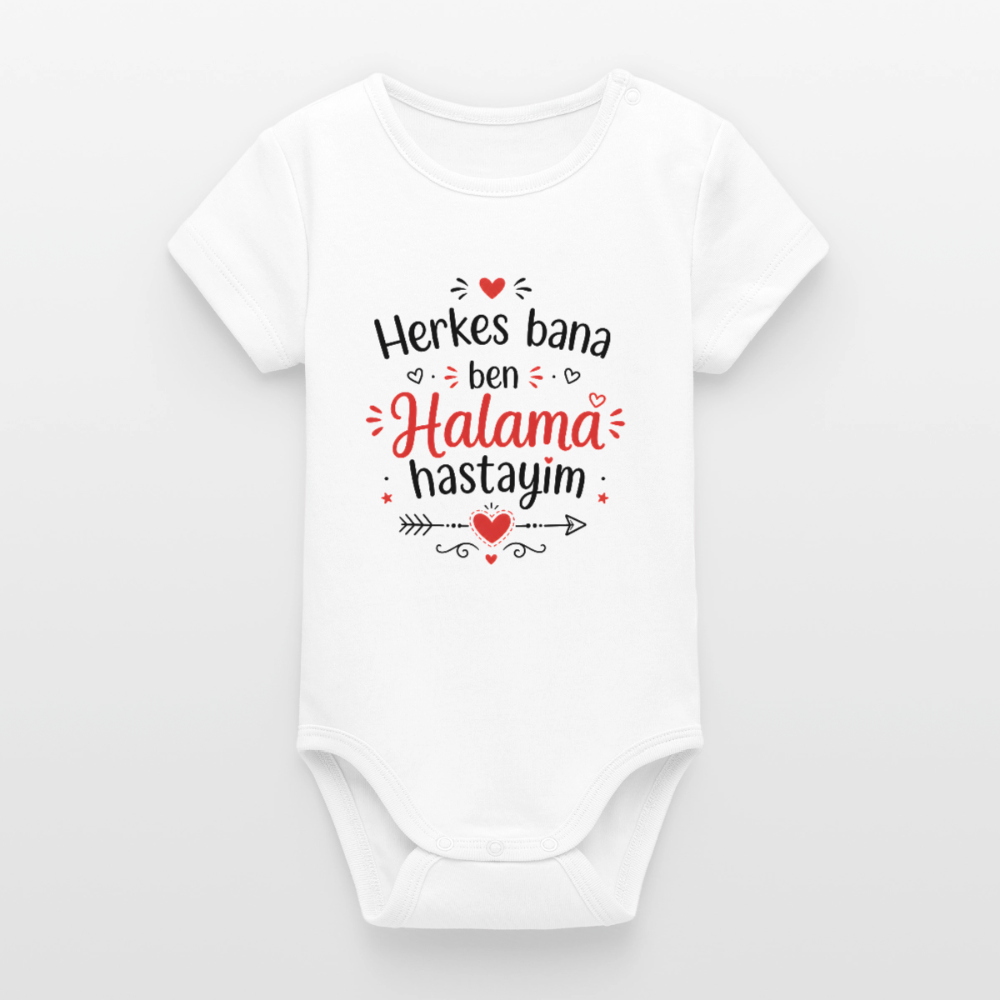 Herkes bana, ben Halama hastayim - white