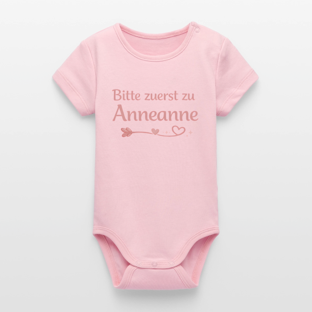 Bitte zuerst zu Anneanne - Babybody - cotton pink