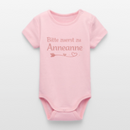 Bitte zuerst zu Anneanne - Babybody - cotton pink