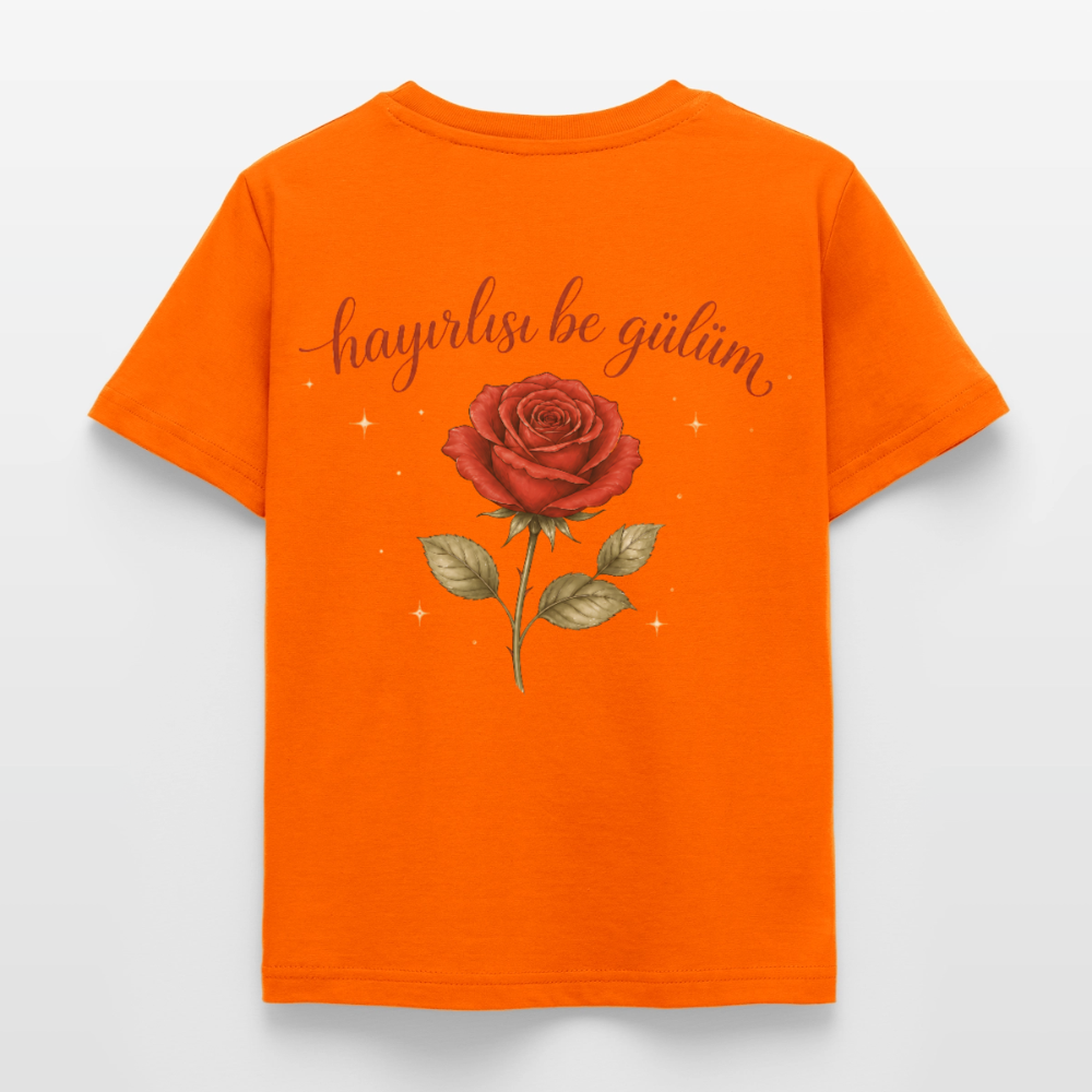 Hayirlisi be gülüm - T-Shirt - orange