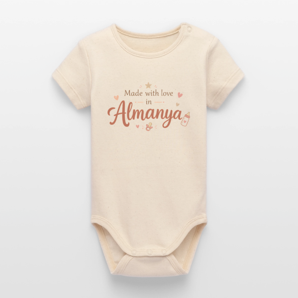 Made in Almanya - Babybody - soft Ecru
